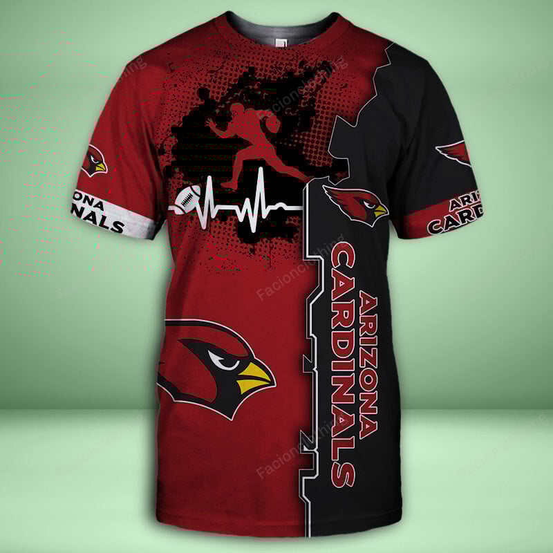 Sportswearmerch Arizona Cardinals NFL Personalized Short PantT-shirt For Fan