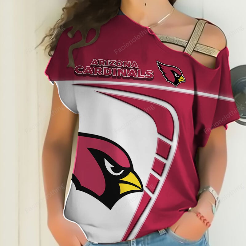 Sportswearmerch Arizona Cardinals NFL Personalized Strapless Sleeve Short For Fan