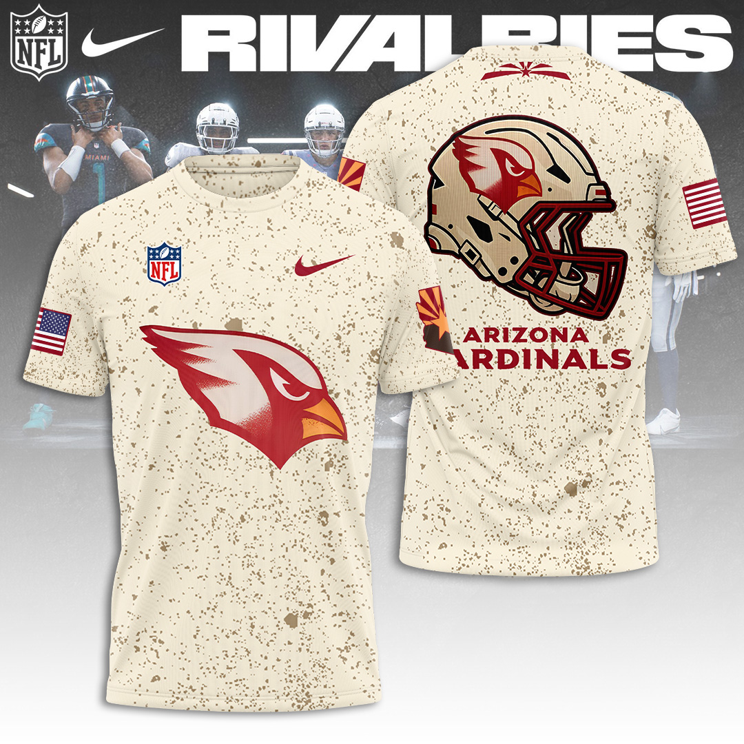 Sportswearmerch Arizona Cardinals NFL Personalized T-shirt For Fan
