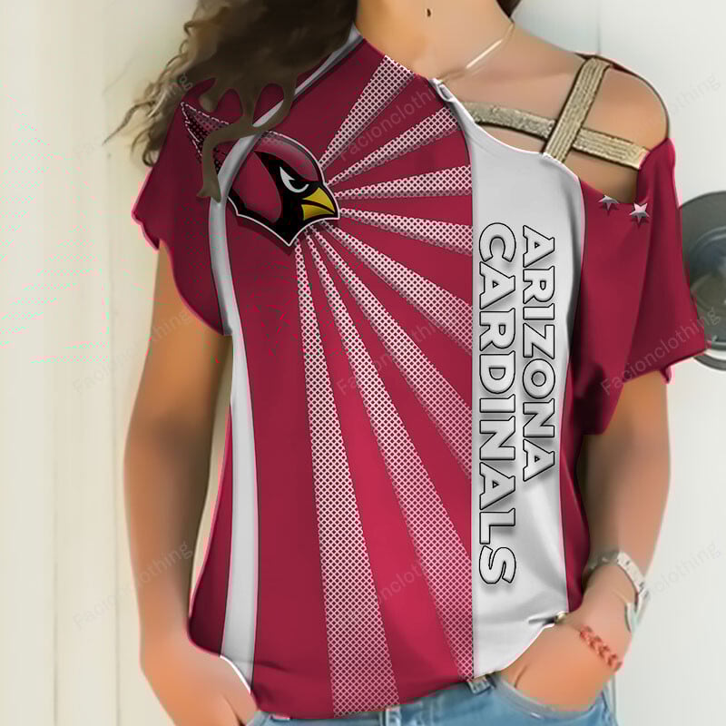 Sportswearmerch Arizona Cardinals NFL Strapless Short Sleeve Personalized For Fan