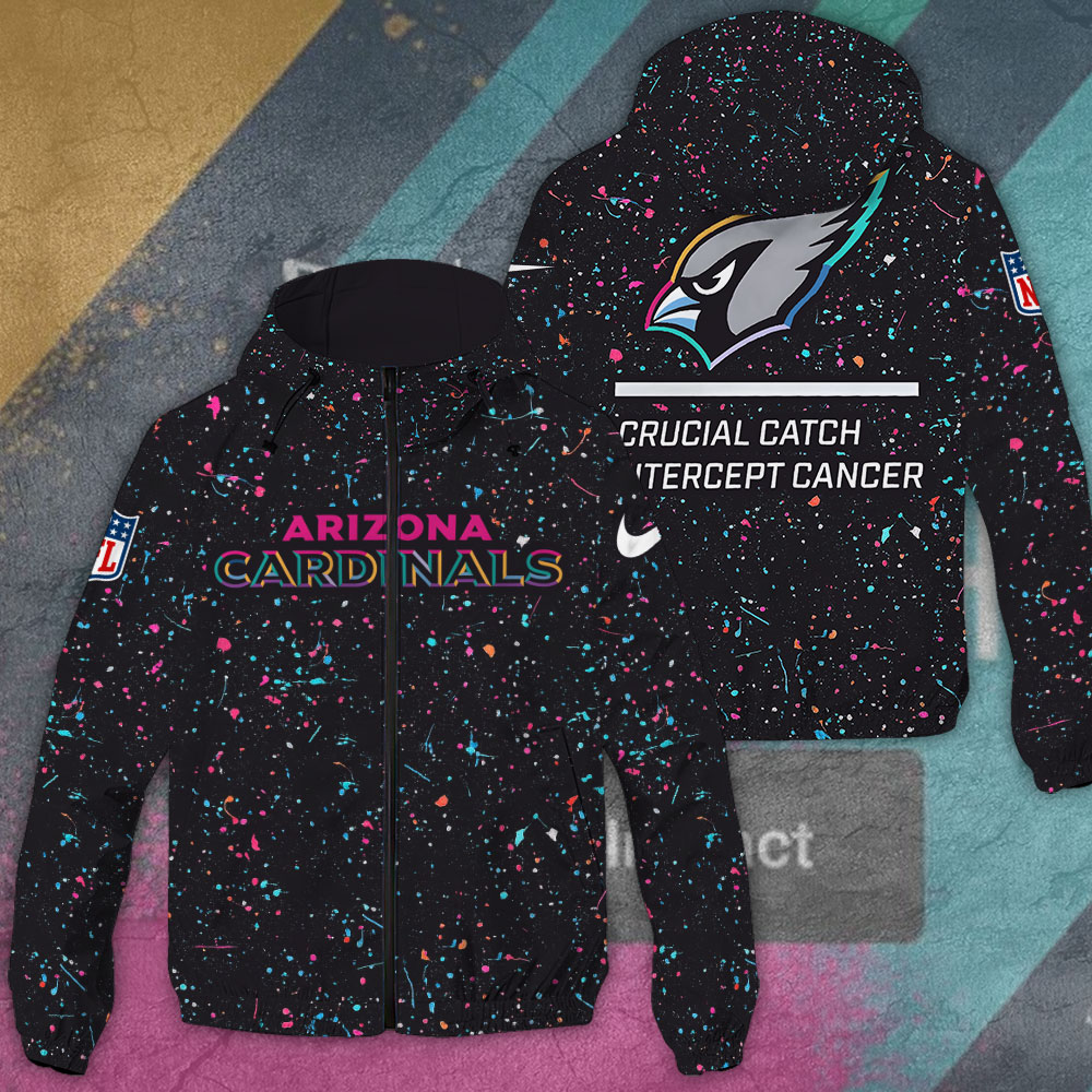 Sportswearmerch Arizona Cardinals NFL Windbreaker Jacket For Fan