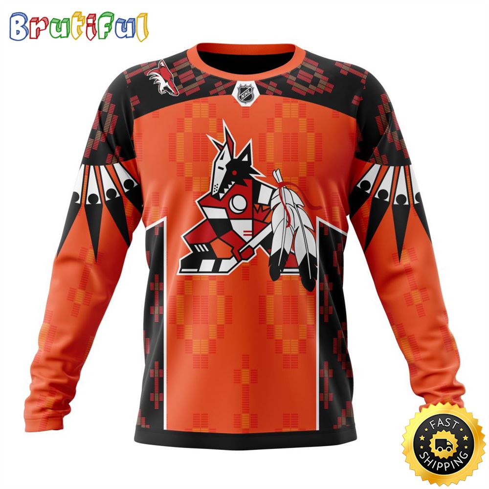 Sportswearmerch Arizona Coyotes NHL Child Lives Matter Personalized Sweater For Fan
