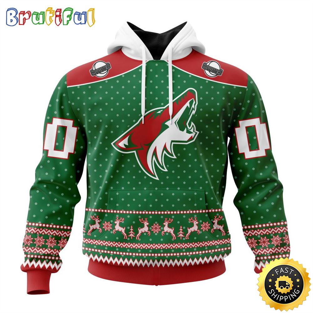 Sportswearmerch Arizona Coyotes NHL Christmas Hoodie For Fan