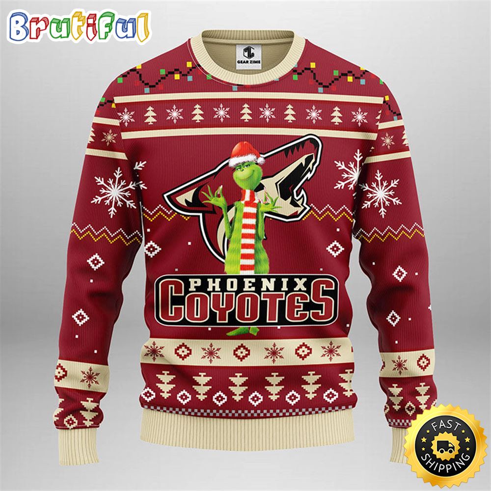 Sportswearmerch Arizona Coyotes NHL Christmas Sweater For Fan