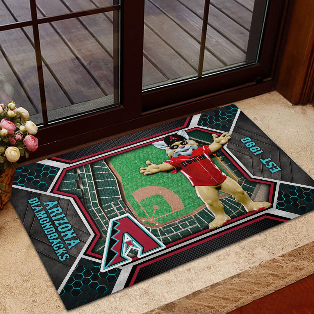 Sportswearmerch Arizona Diamondbacks MLB Custom Doormat For Fan
