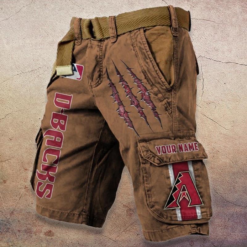 Sportswearmerch Arizona Diamondbacks MLB Denim Short For Fan