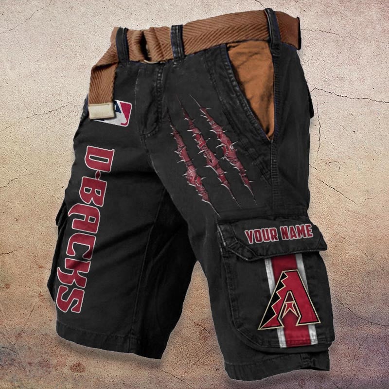 Sportswearmerch Arizona Diamondbacks MLB Denim Short For Fan