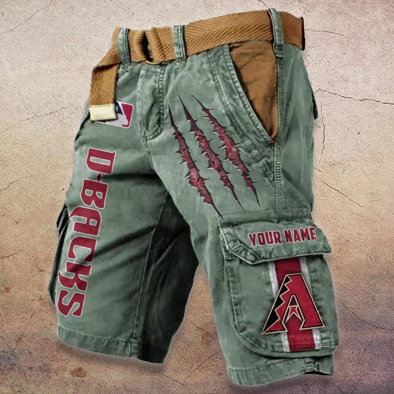 Sportswearmerch Arizona Diamondbacks MLB Denim Short For Fan