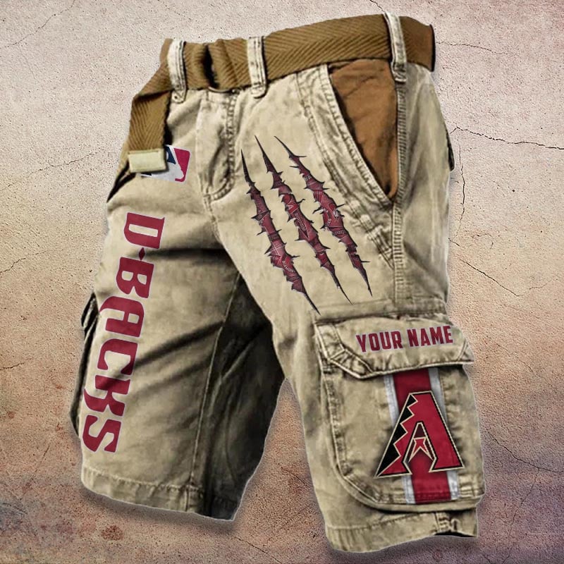 Sportswearmerch Arizona Diamondbacks MLB Denim Short For Fan