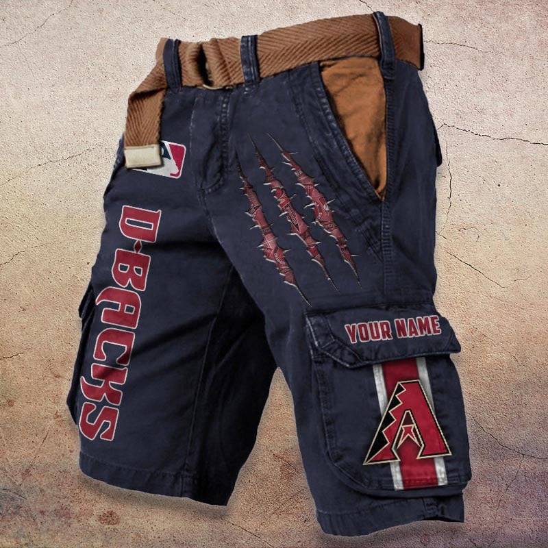 Sportswearmerch Arizona Diamondbacks MLB Denim Short For Fan