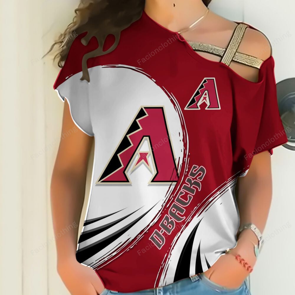 Sportswearmerch Arizona Diamondbacks MLB Personalized Strapless Short Sleeve For Fan