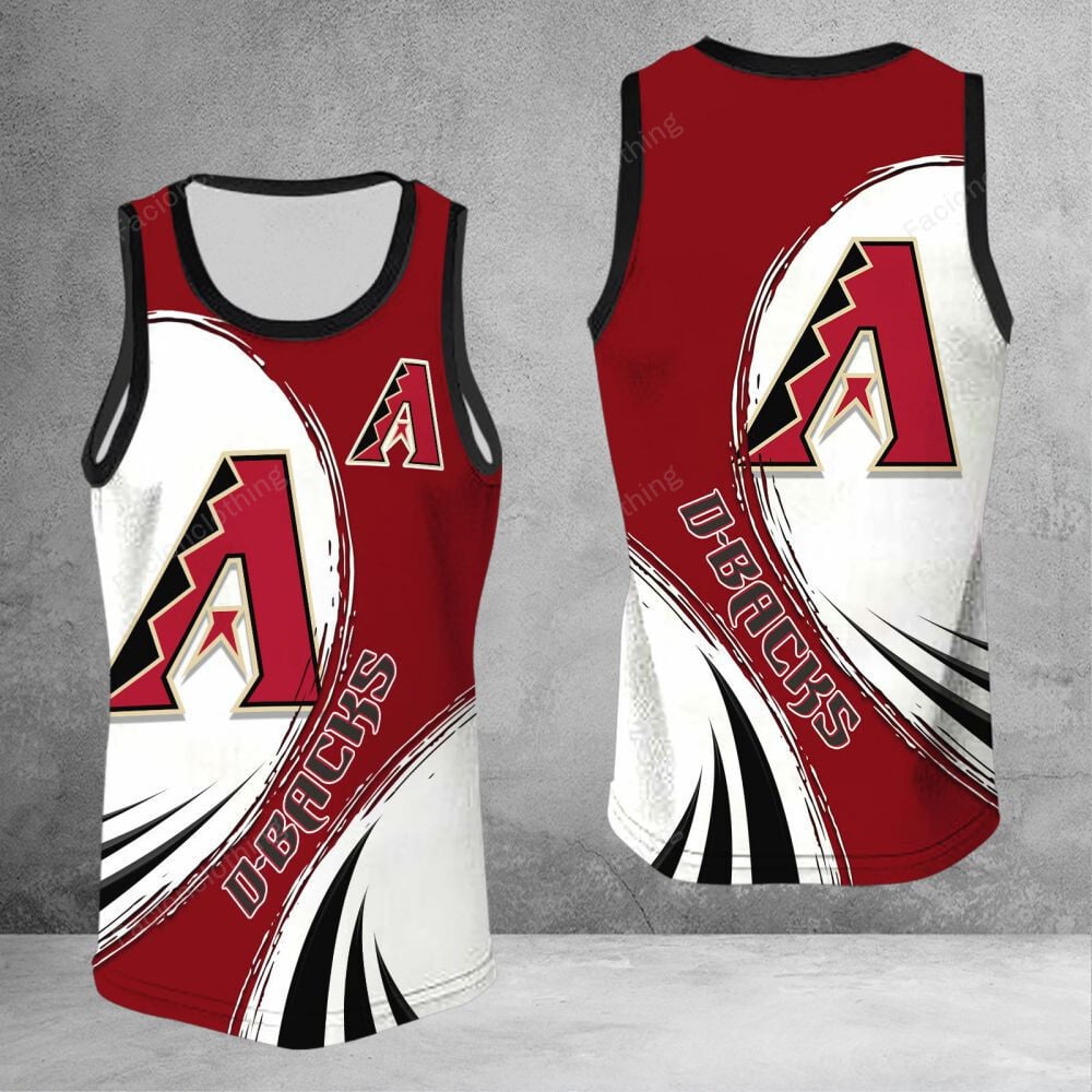 Sportswearmerch Arizona Diamondbacks MLB Personalized Tanktop For Fan