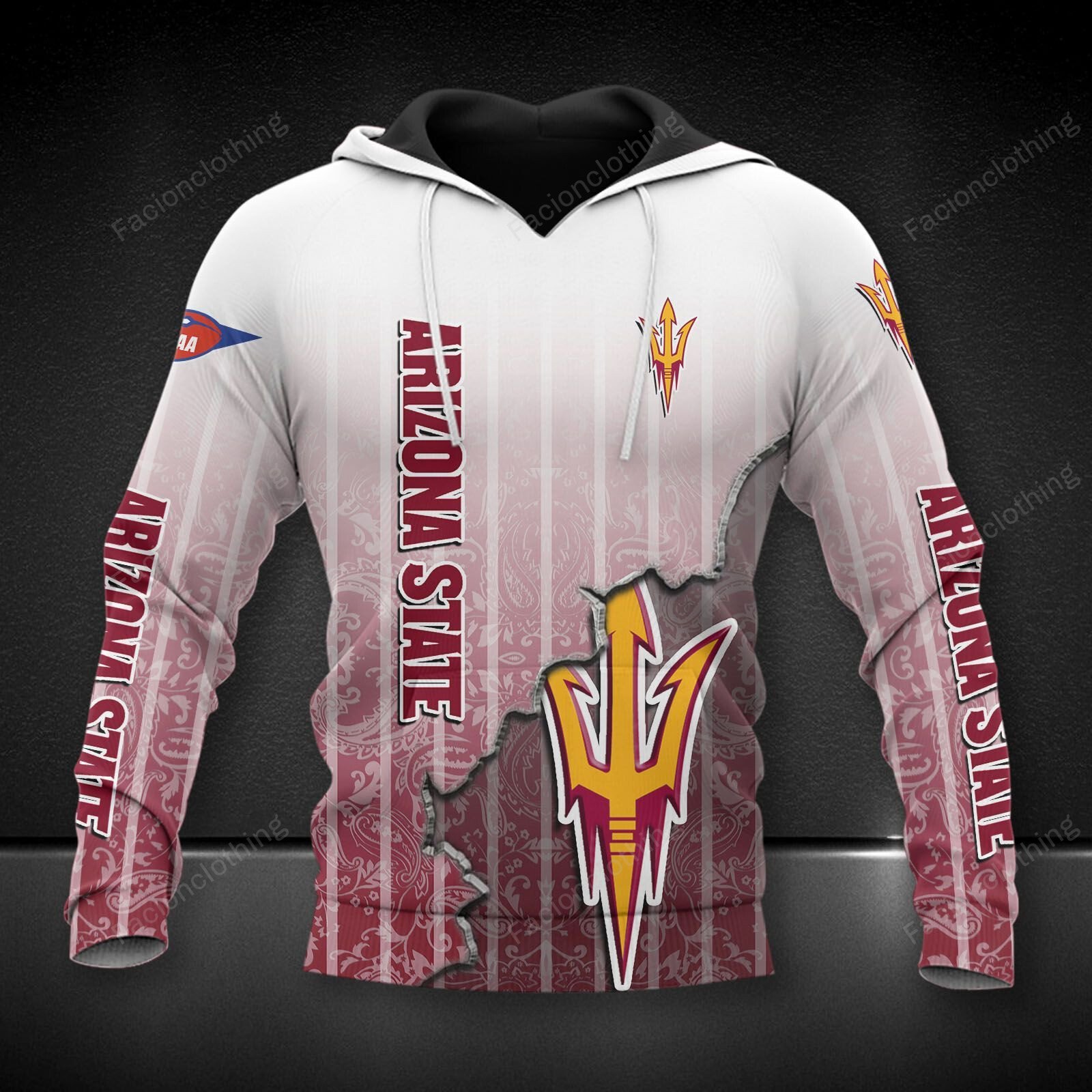 Sportswearmerch Arizona State Sun Devils NCAA Football Personalized Hoodie For Fan