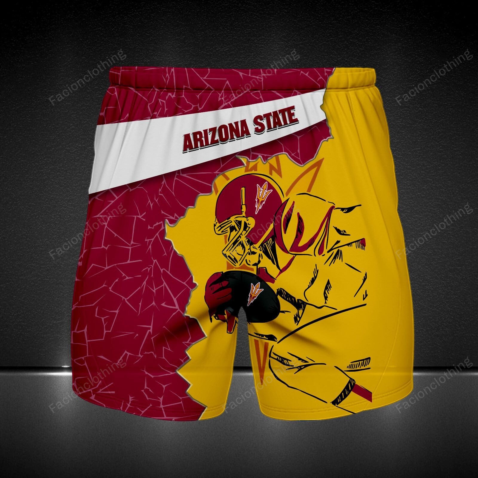 Sportswearmerch Arizona State Sun Devils NCAA football Personalized Short Pant For Fan
