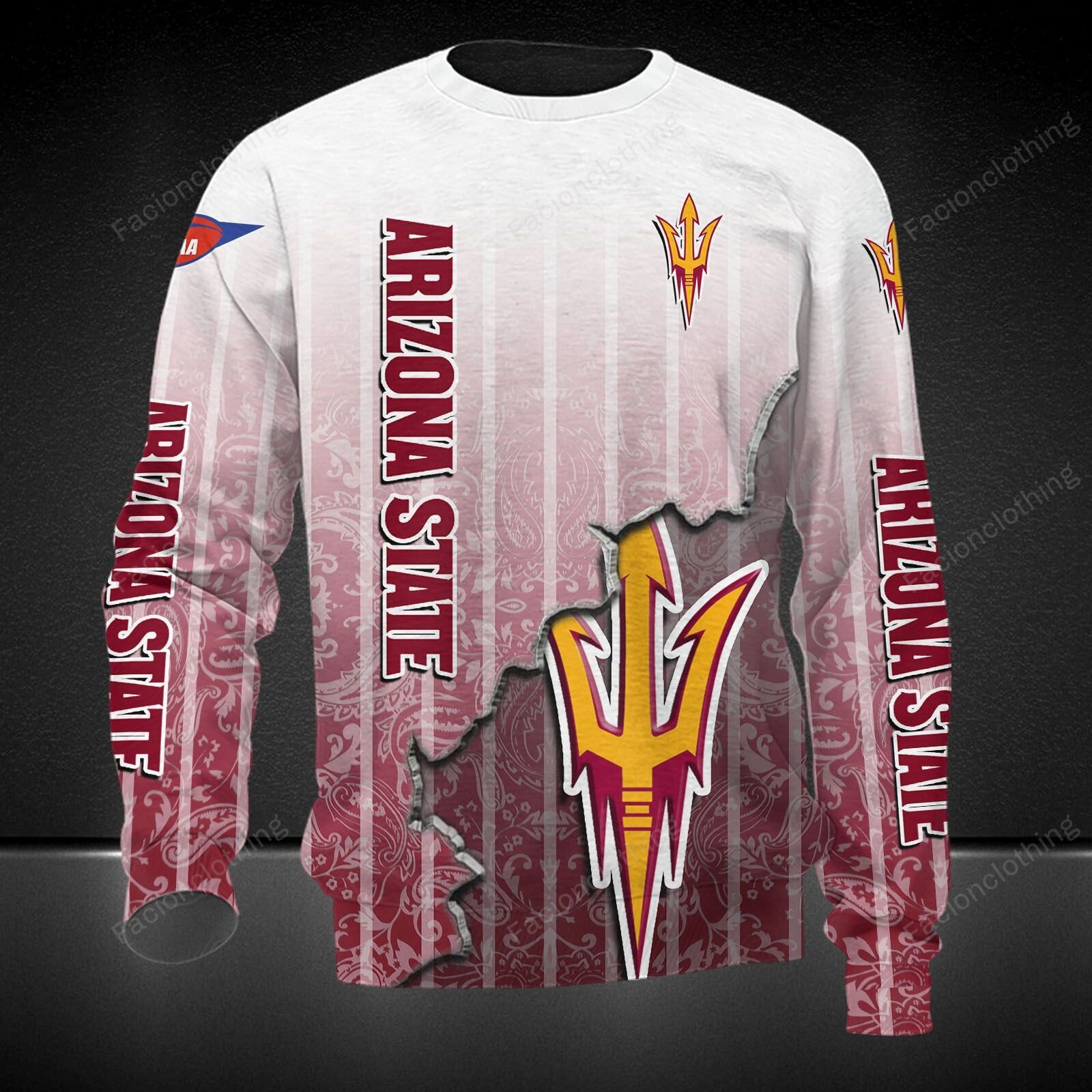 Sportswearmerch Arizona State Sun Devils NCAA Football Personalized Sweater For Fan