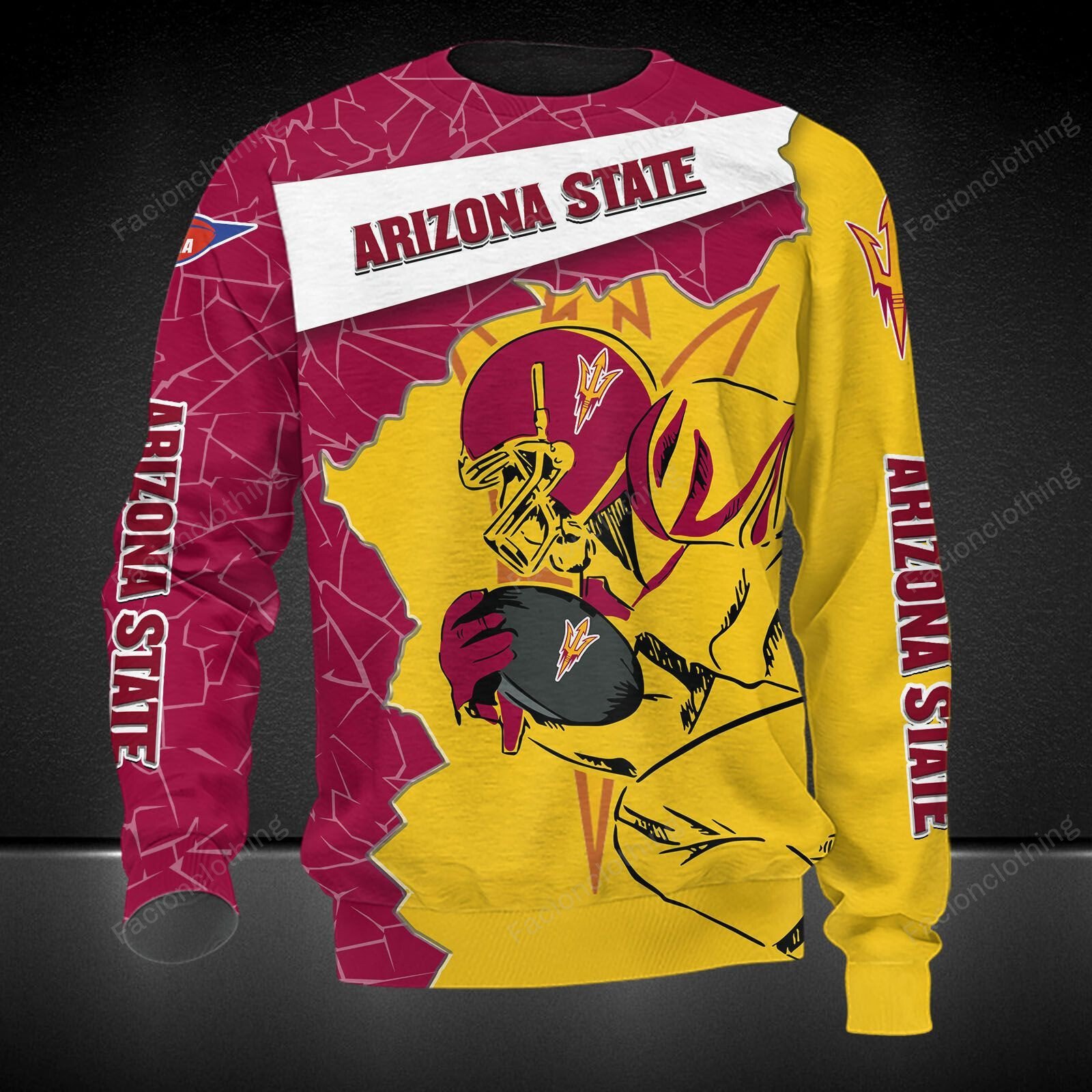 Sportswearmerch Arizona State Sun Devils NCAA football Personalized Sweater For Fan