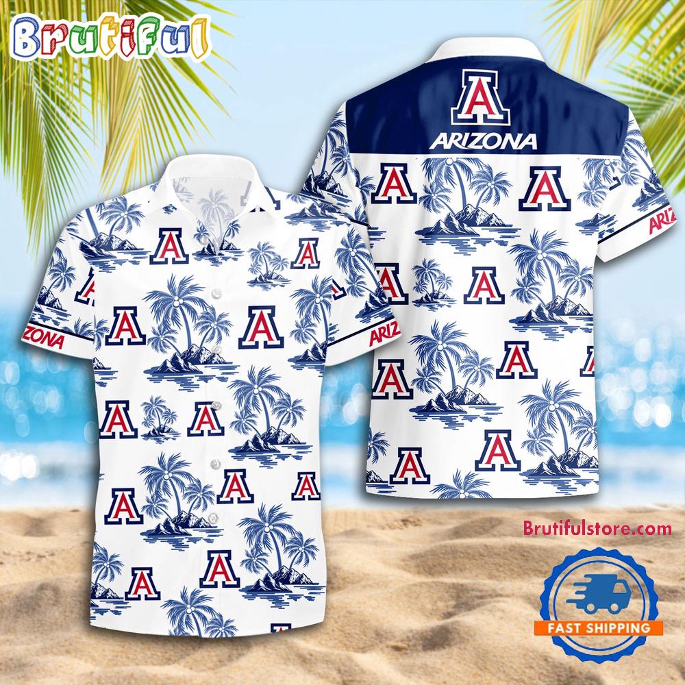 Sportswearmerch Arizona Wildcats NCAA Summer Personalized Hawaiian Shirt For Fan