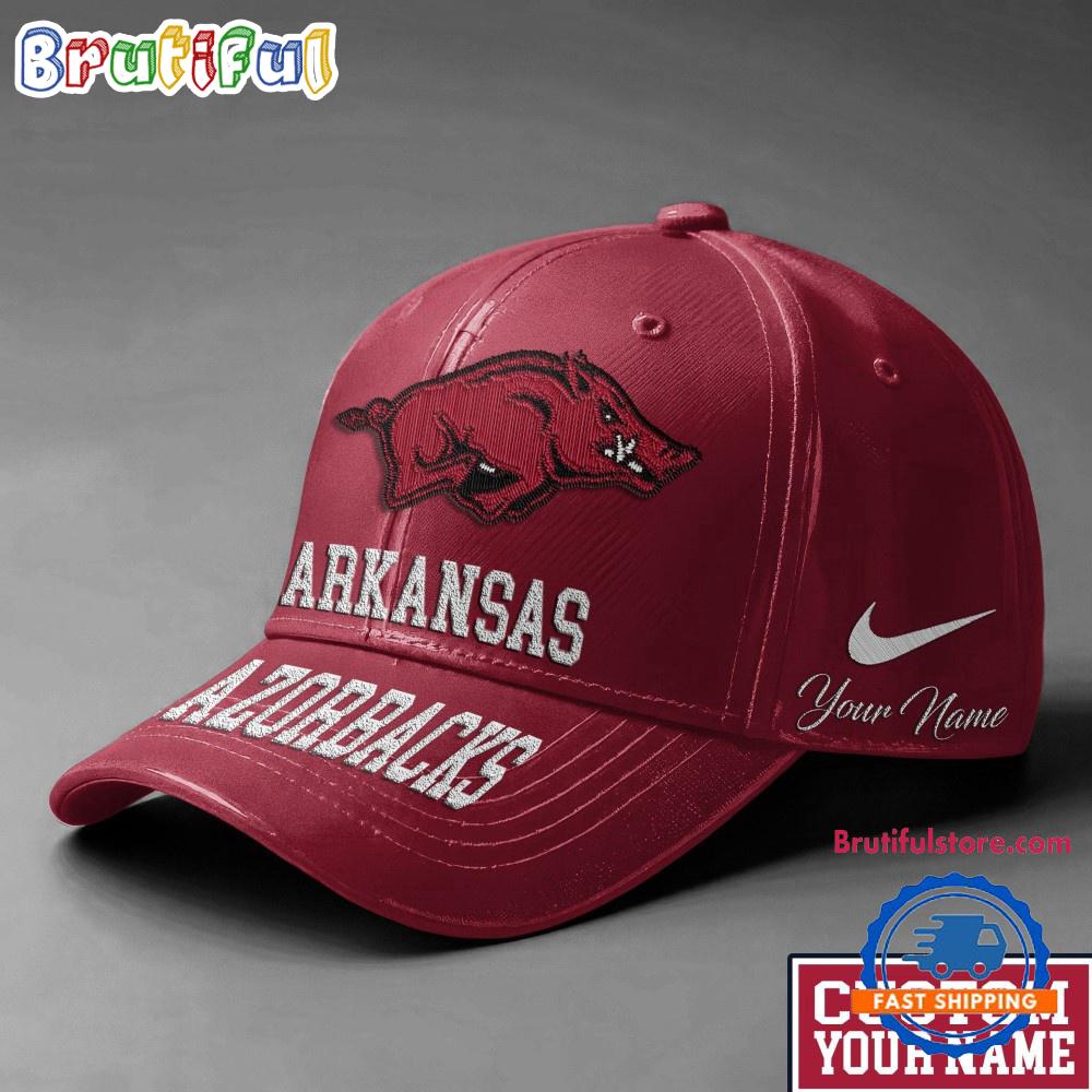 Sportswearmerch Arkansas Razorbacks NCAA Sport Team Personalized Classic Cap For Fan