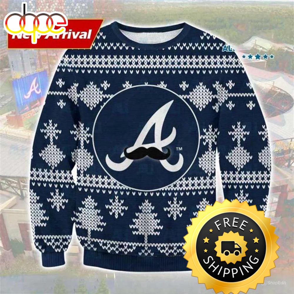 Sportswearmerch Atlanta Braves MLB MLB Ugly Christmas Sweater For Fan