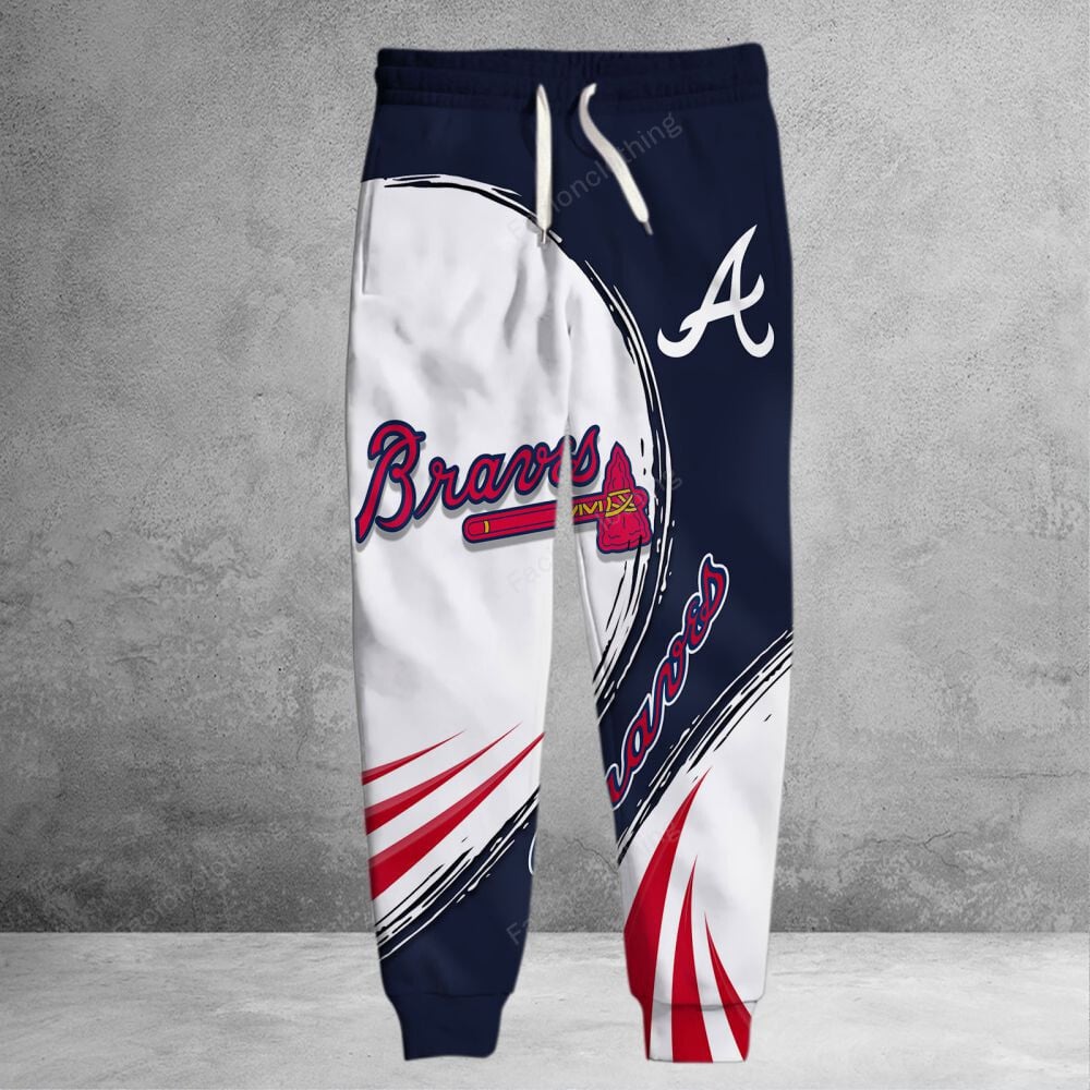 Sportswearmerch Atlanta Braves MLB Personalized Long Pant For Fan
