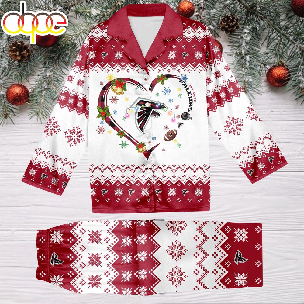 Sportswearmerch Atlanta Falcons NFL Christmas Personalized Pajamas For Fan