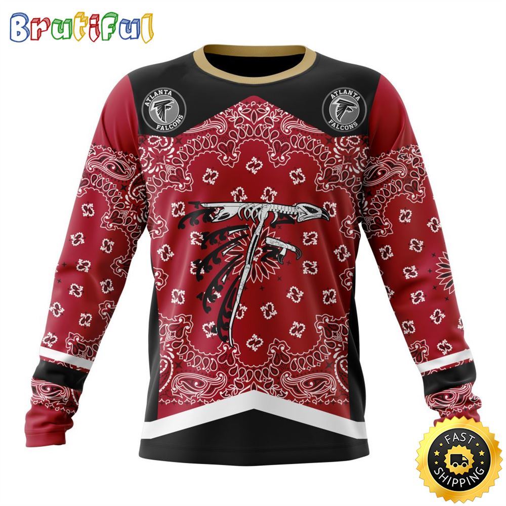 Sportswearmerch Atlanta Falcons NFL Crewneck Classic Style Personalized Sweater For Fan