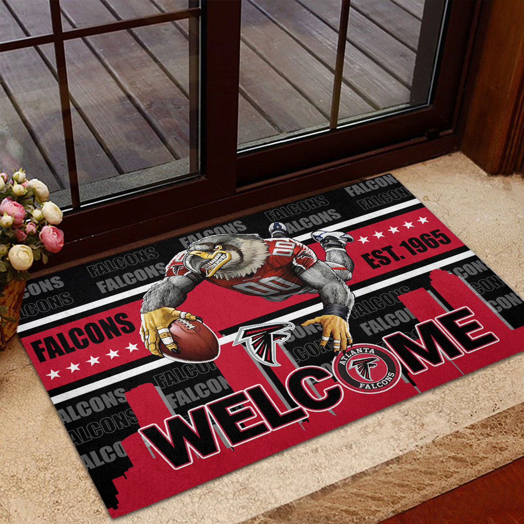 Sportswearmerch Atlanta Falcons NFL Custom Doormat For Fan