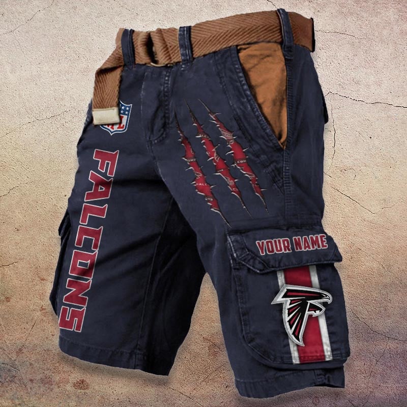 Sportswearmerch Atlanta Falcons NFL Denim Short For Fan