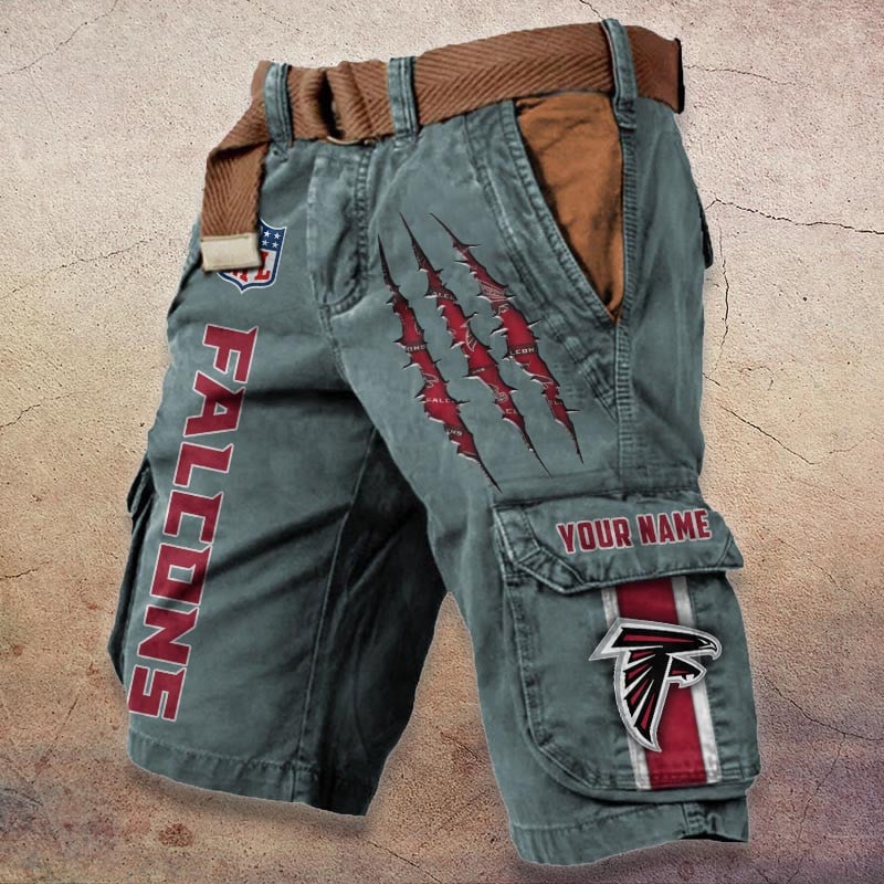 Sportswearmerch Atlanta Falcons NFL Denim Short For Fan