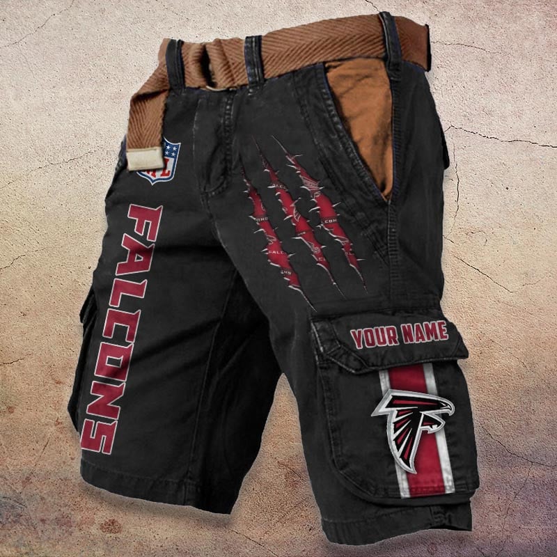 Sportswearmerch Atlanta Falcons NFL Denim Short For Fan
