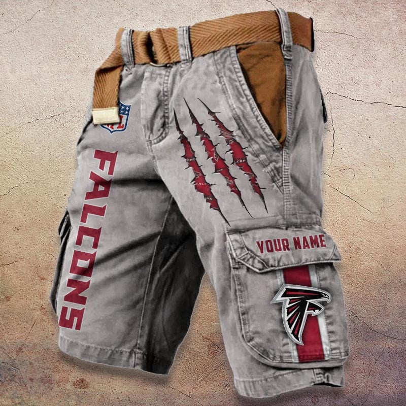 Sportswearmerch Atlanta Falcons NFL Denim Short For Fan