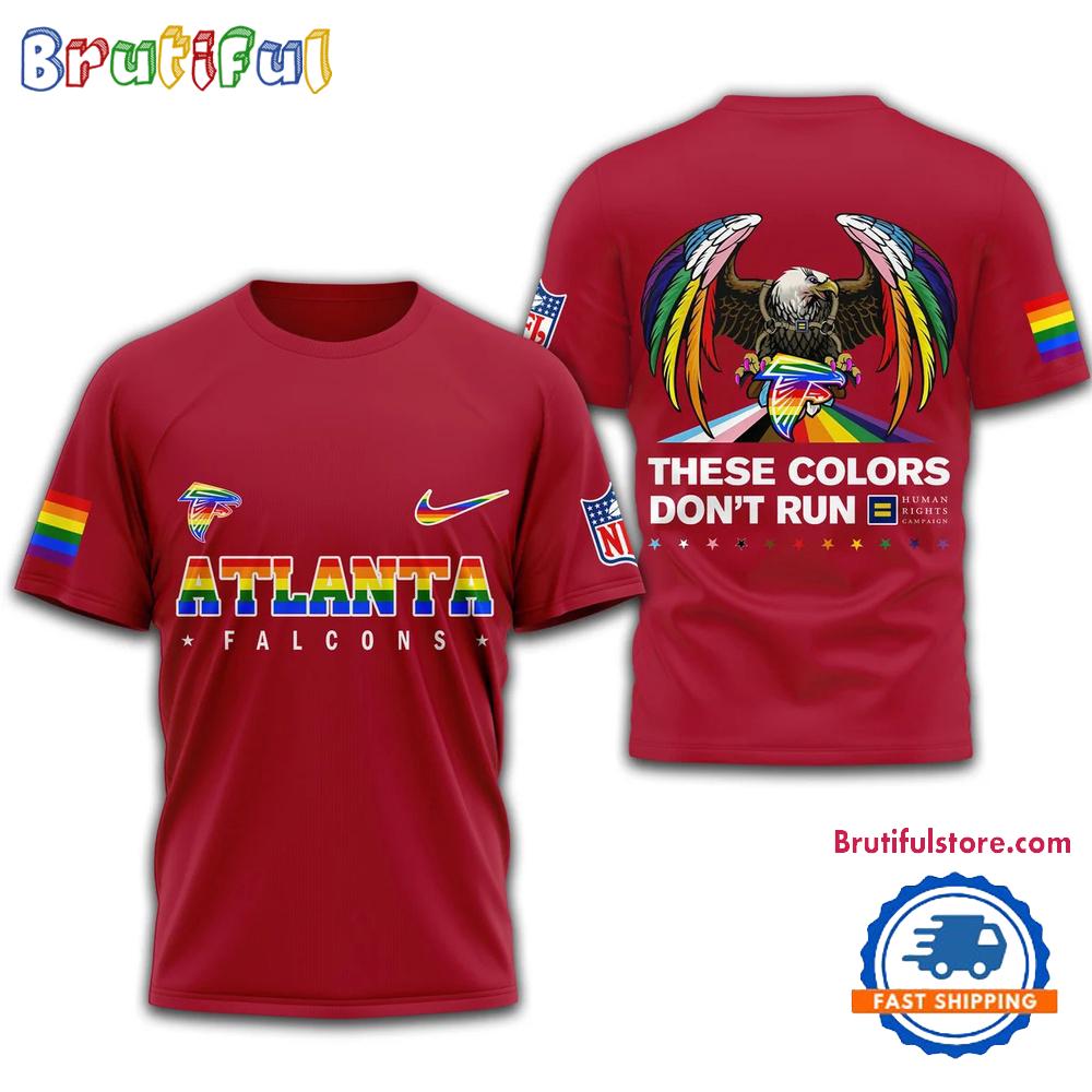 Sportswearmerch Atlanta Falcons NFL Football Campaign LGBT T-Shirt For Fan