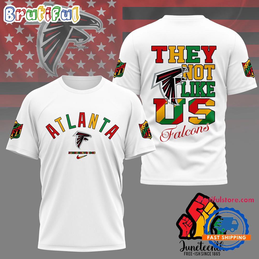 Sportswearmerch Atlanta Falcons NFL Juneteenth Freedom Day T-Shirt For Fan