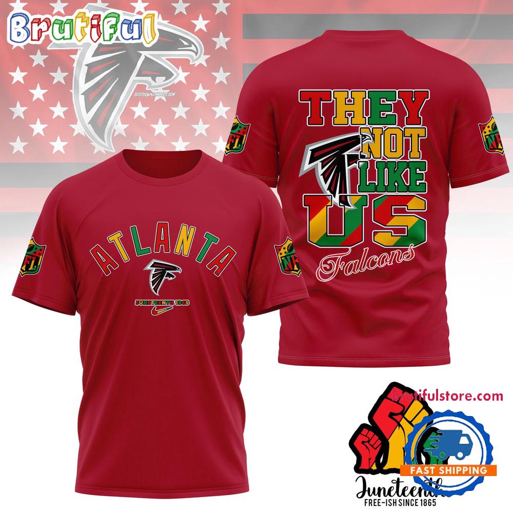 Sportswearmerch Atlanta Falcons NFL Juneteenth Freedom Day Unisex T-Shirt For Fan