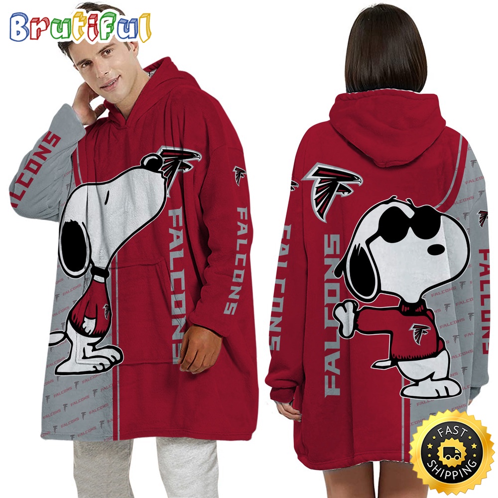 Sportswearmerch Atlanta Falcons NFL Personalized Blaket Hoodie For Fan