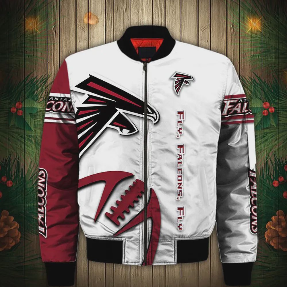 Sportswearmerch Atlanta Falcons NFL Personalized Bomber Jacket For Fan
