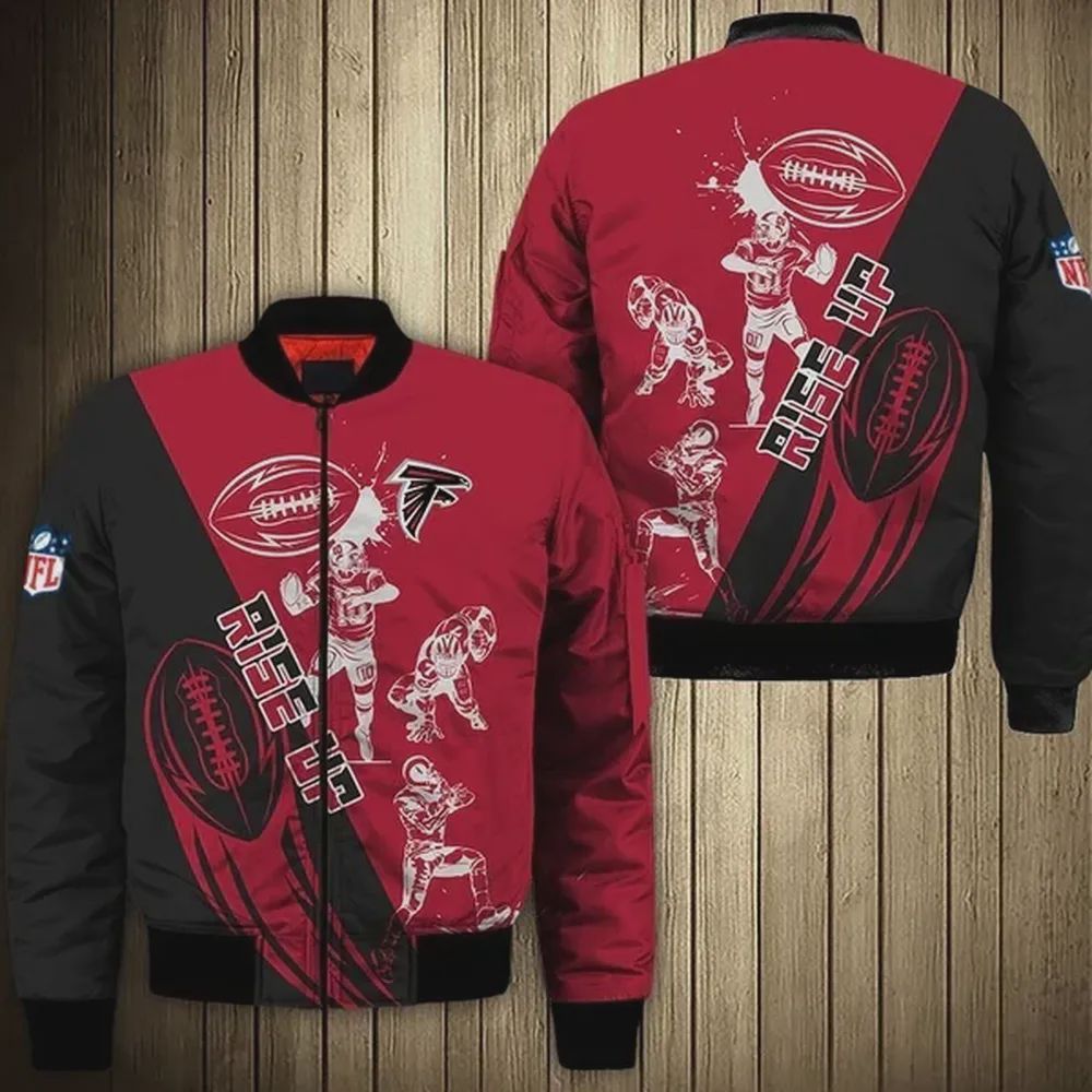 Sportswearmerch Atlanta Falcons NFL Personalized Bomber Jacket For Fan