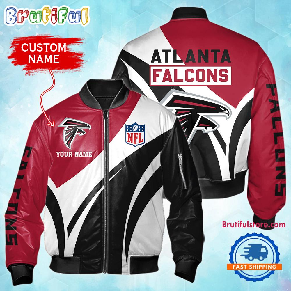 Sportswearmerch Atlanta Falcons NFL Personalized Bomber Jacket For Fan