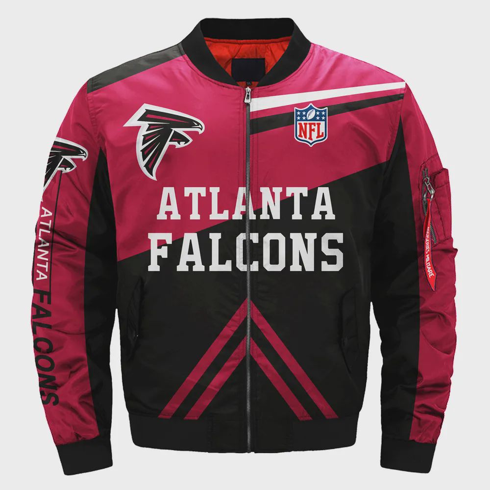 Sportswearmerch Atlanta Falcons NFL Personalized Bomber Jacket For Fan