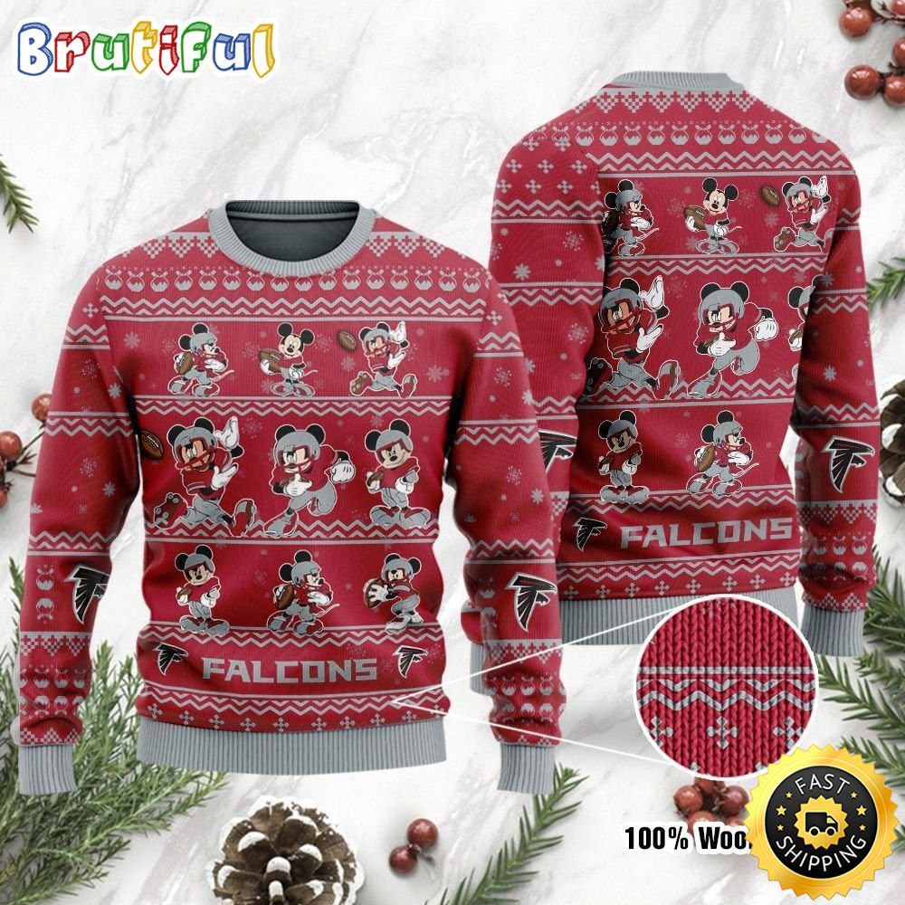Sportswearmerch Atlanta Falcons NFL Personalized Christmas Sweater For Fan