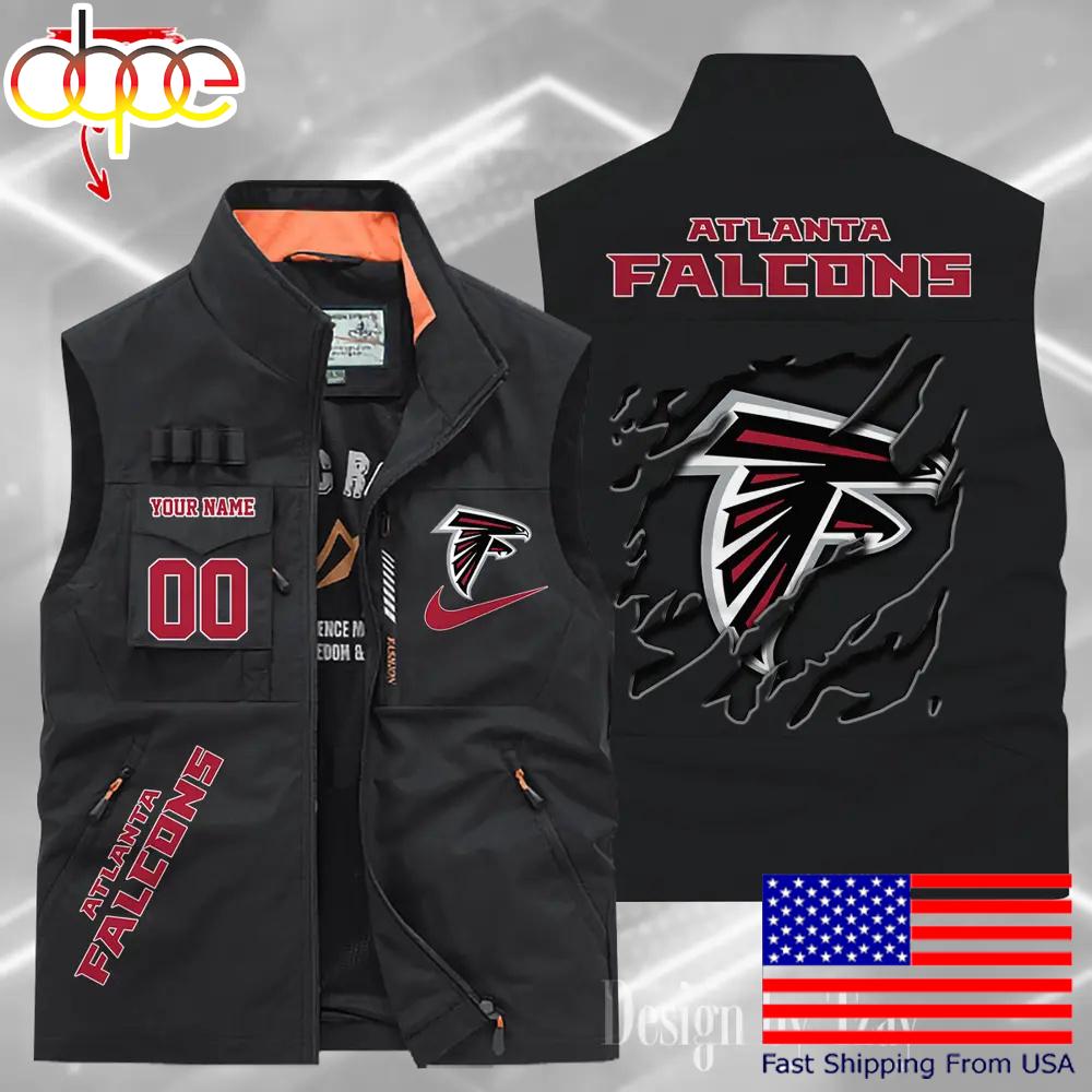 Sportswearmerch Atlanta Falcons NFL Personalized Pocket Vest For Fan