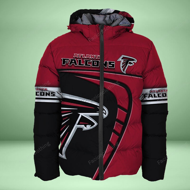 Sportswearmerch Atlanta Falcons NFL Personalized Puffer Jacket For Fan