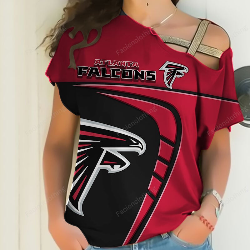 Sportswearmerch Atlanta Falcons NFL Personalized Strapless Sleeve Short For Fan