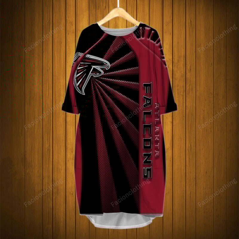 Sportswearmerch Atlanta Falcons NFL Pocket Dress Personalized For Fan