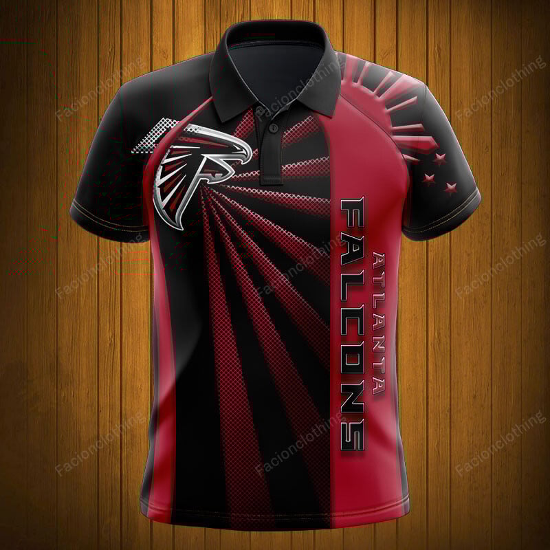 Sportswearmerch Atlanta Falcons NFL Polo Shirt Personalized For Fan