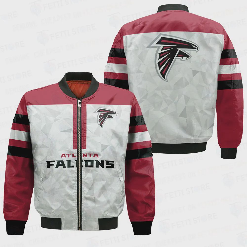 Sportswearmerch Atlanta Falcons NFL Starter Thursday Night Gridiron Raglan Personalized Bomber Jacket For Fan