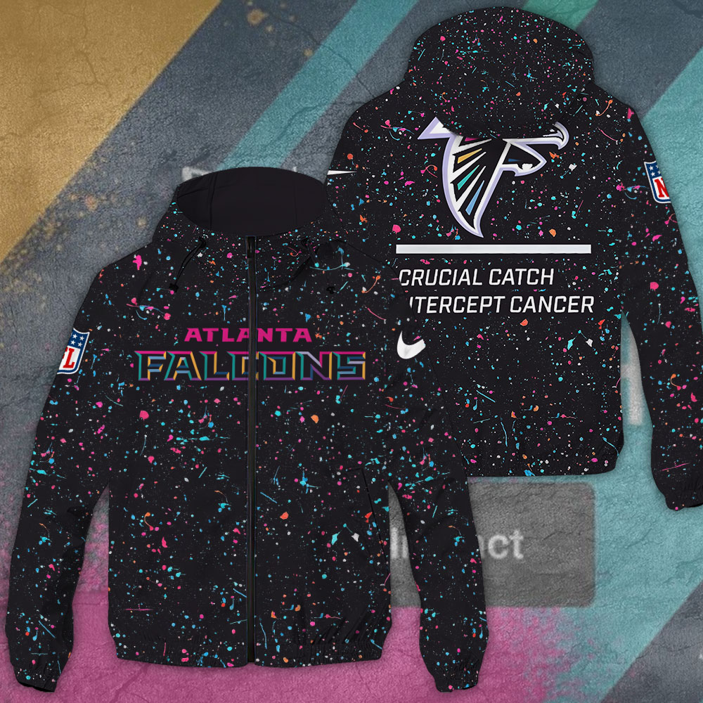 Sportswearmerch Atlanta Falcons NFL Windbreaker Jacket For Fan