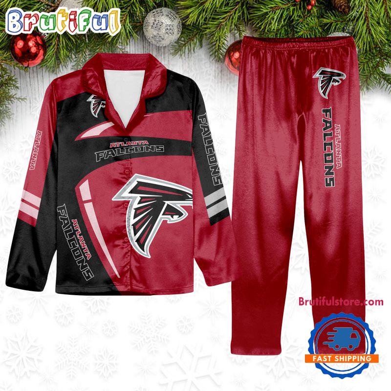 Sportswearmerch Atlanta Falcons NFL Winter Season Personalized Pajamas Set For Fan