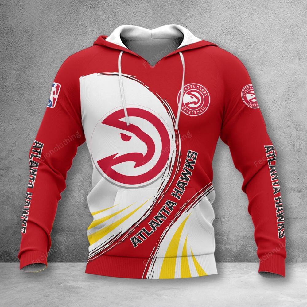 Sportswearmerch Atlanta Hawks NBA Personalized Hoodie For Fan