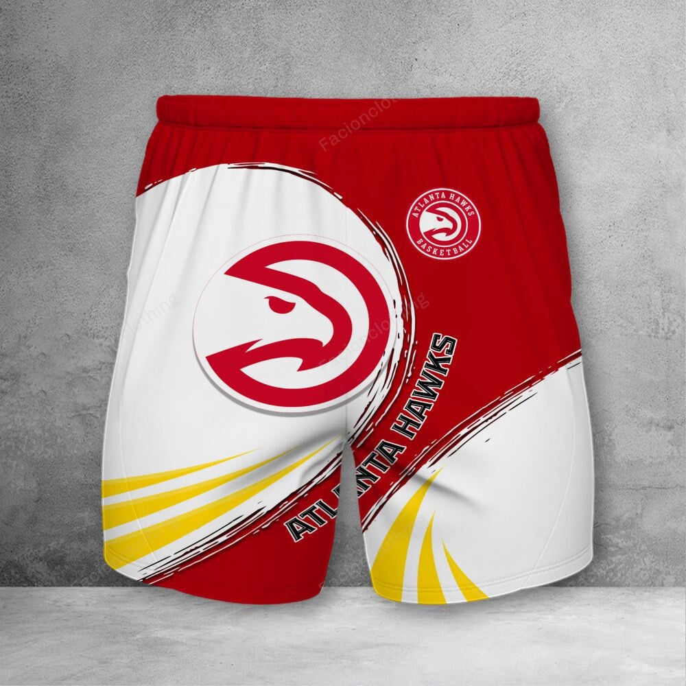 Sportswearmerch Atlanta Hawks NBA Personalized Short Pant For Fan